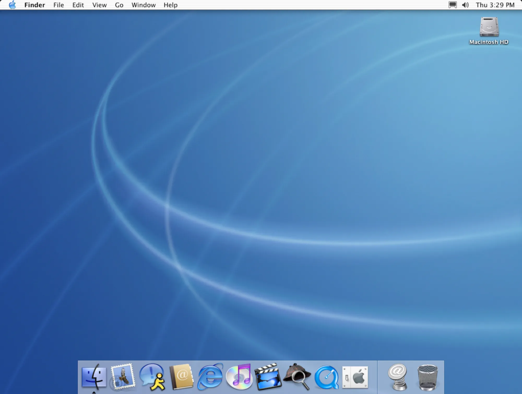 Mac OS X Jaguar screenshot